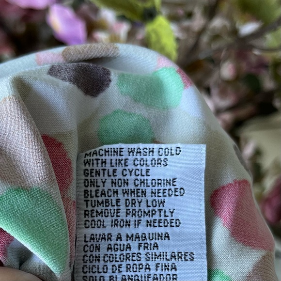 •Shelby & Palmer• Multicolor Polka Dot Blouson Dress - Size 12 - Picture 8 of 9